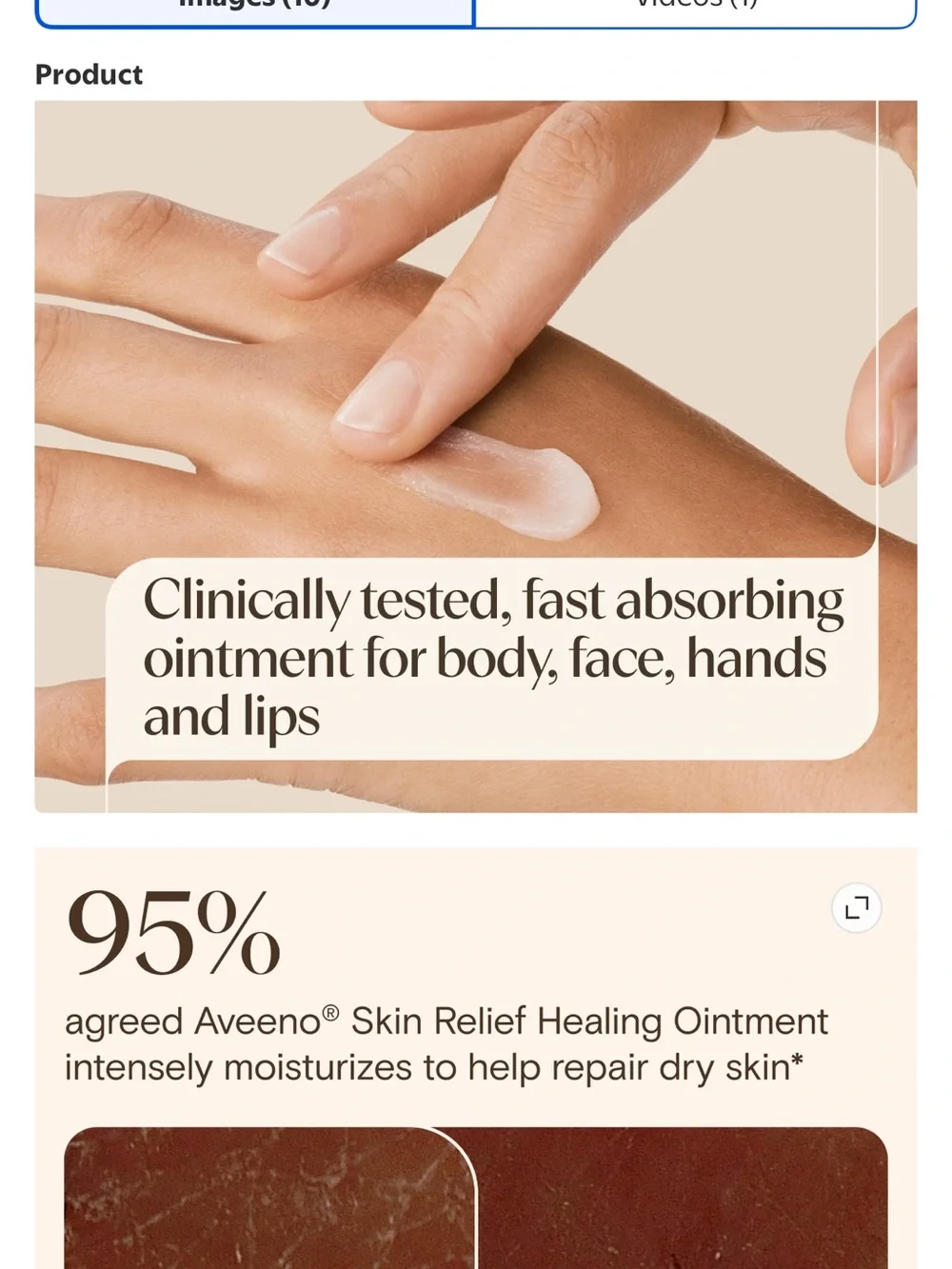 3- Skin Relief Healing Ointment - Cream 7.2oz